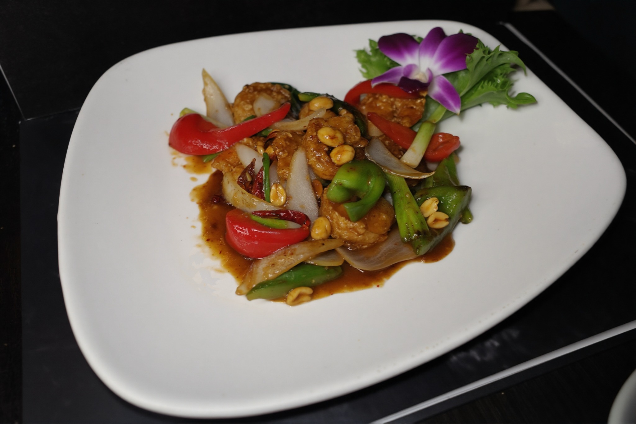 a la carte kungpao shrimp